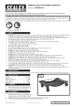 Preview for 1 page of Sealey WS454.V3 Quick Start Manual