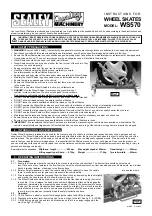 Preview for 1 page of Sealey WS570 Instructions