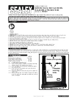 Sealey WTS01 Instructions preview