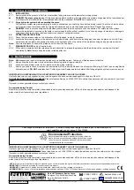 Preview for 4 page of Sealey YK209F.V2 Instructions For Use