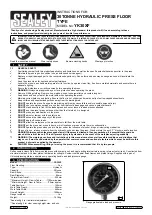 Sealey YK30XF Instructions предпросмотр