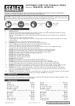 Sealey YK509F.V2 Quick Start Manual preview