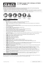 Preview for 1 page of Sealey YK759F.V3 Quick Start Manual