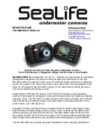 Preview for 1 page of Sealife D1400 Specifications