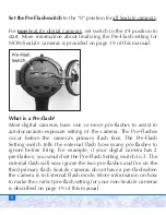 Preview for 8 page of Sealife DIGITAL PRO FLASH Instruction Manual