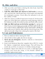 Preview for 31 page of Sealife DIGITAL PRO FLASH Instruction Manual