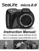 Предварительный просмотр 1 страницы Sealife Micro 2.0 SL510 Instruction Manual