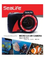 Sealife Micro 2.0 UW Camera Instruction Manual preview