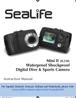 Sealife Mini II Instruction Manual preview