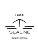 SEALINE S450 Owner'S Manual preview