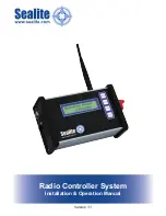 Preview for 1 page of Sealite Radio Controller System Installation & Operation Manual