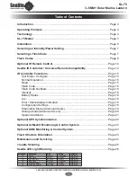 Preview for 3 page of Sealite SL-75 Installation & Service Manual