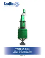 Sealite TRIDENT-1400 Installation & Service Manual предпросмотр