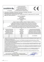 Preview for 14 page of sealskin Contour CD10 Assembling Instruction