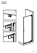 Предварительный просмотр 11 страницы sealskin corner entry Assembling Instruction