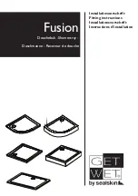 sealskin Get Wet Fusion Fitting Instructions Manual preview