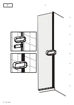 Предварительный просмотр 8 страницы sealskin walk in A1 Assembling Instruction