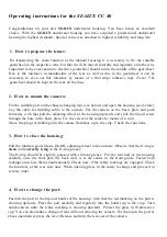 Preview for 1 page of Sealux CC 40 Operating Instructions