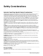 Preview for 5 page of Sealweld Hydraulic Hand Pump Owner'S Manual