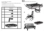 Предварительный просмотр 2 страницы Sealy CHICAGO-PILLOW TOP WITH CHAISE Assembly Instructions