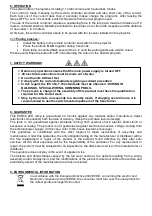 Preview for 4 page of Seamaid LEDINPOOL 502822 Installation & Maintenance Manual