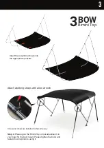 Preview for 4 page of Seamax Bimini Top 3 Bow User Manual