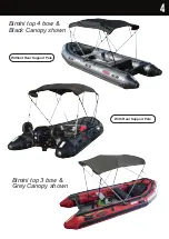 Preview for 5 page of Seamax Bimini Top 3 Bow User Manual