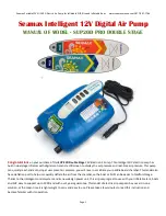 Предварительный просмотр 1 страницы Seamax SUP-20D Manual