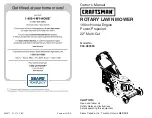 Предварительный просмотр 1 страницы Sears Craftsman 944.360350 Owner'S Manual