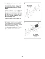 Preview for 9 page of Sears, Roebuck and Co. pro-form 10.8x User Manual