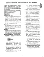 Предварительный просмотр 3 страницы Sears 113.21308 Owner'S Manual