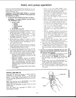 Предварительный просмотр 19 страницы Sears 113.21308 Owner'S Manual