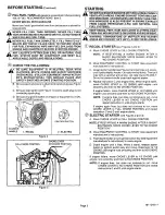 Предварительный просмотр 3 страницы Sears 143.009009 Operator'S Manual