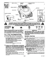 Предварительный просмотр 2 страницы Sears 143.996706 Operator'S Manual