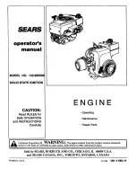 Sears 143.999 Operator'S Manual preview