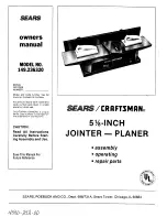 Предварительный просмотр 1 страницы Sears 149.23632 Owner'S Manual