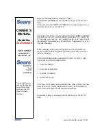 Preview for 28 page of Sears 16217596US Owner'S Manual