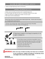 Preview for 2 page of Sears 29033 Assembly Instructions