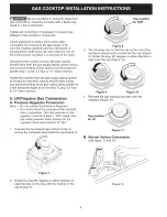 Предварительный просмотр 6 страницы Sears 30" GAS RANGE Installation Instructions Manual