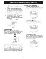 Предварительный просмотр 7 страницы Sears 30" GAS RANGE Installation Instructions Manual