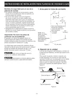 Предварительный просмотр 14 страницы Sears 30" GAS RANGE Installation Instructions Manual