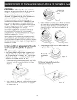 Предварительный просмотр 16 страницы Sears 30" GAS RANGE Installation Instructions Manual