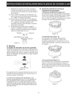 Предварительный просмотр 17 страницы Sears 30" GAS RANGE Installation Instructions Manual