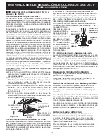 Preview for 26 page of Sears 30" GAS SLIDE-IN RANGE Installation Instructions Manual