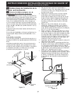 Preview for 27 page of Sears 30" GAS SLIDE-IN RANGE Installation Instructions Manual