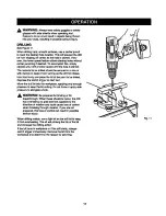 Предварительный просмотр 13 страницы Sears 315.10186 Operator'S Manual