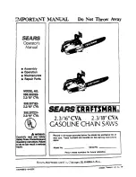 Sears 358.155063 Operator'S Manual preview