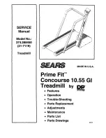 Предварительный просмотр 1 страницы Sears 374.288450 Service Manual