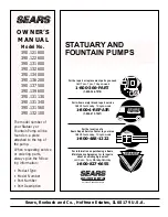 Preview for 8 page of Sears 390.121800 Owner'S Manual