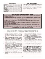 Preview for 11 page of Sears 390.250251 Owner'S Manual